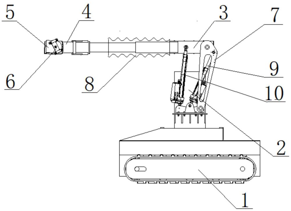 復(fù)雜海工鋼結(jié)構(gòu)自適應(yīng)噴砂作業(yè)機器人及作業(yè)方法與流程