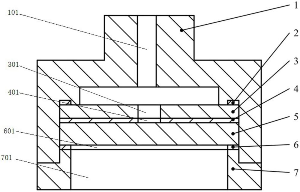 一种梯度渗透率材料渗透率测量装置及方法