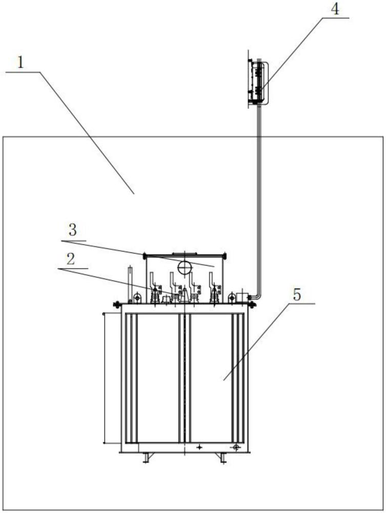 一種充電站用全地埋式調(diào)壓調(diào)容配電變壓器