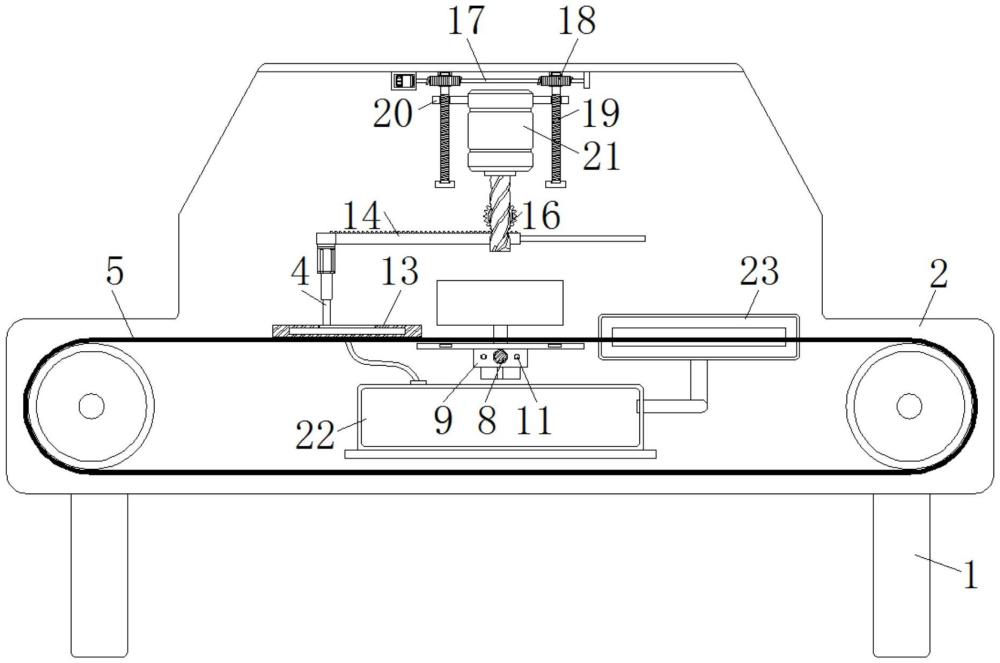 一種鋼結(jié)構(gòu)用鉆孔裝置及使用方法與流程