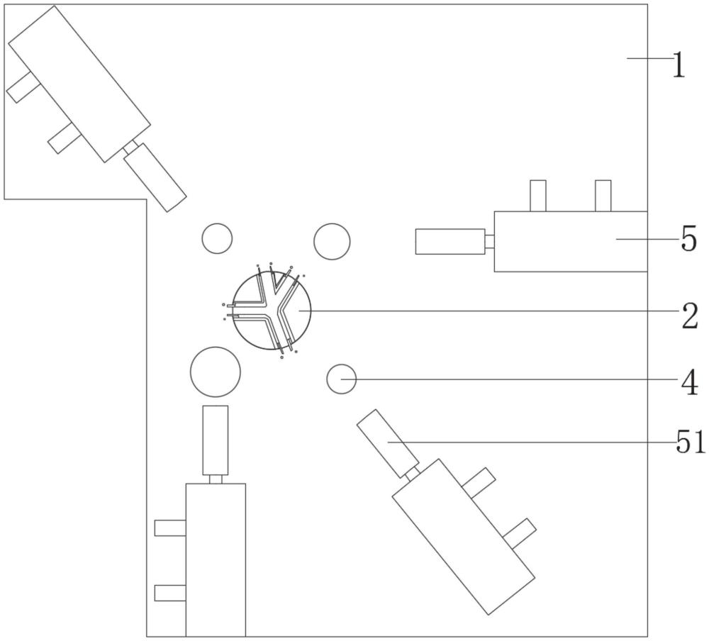 一種異形注塑產品取出裝置的制作方法