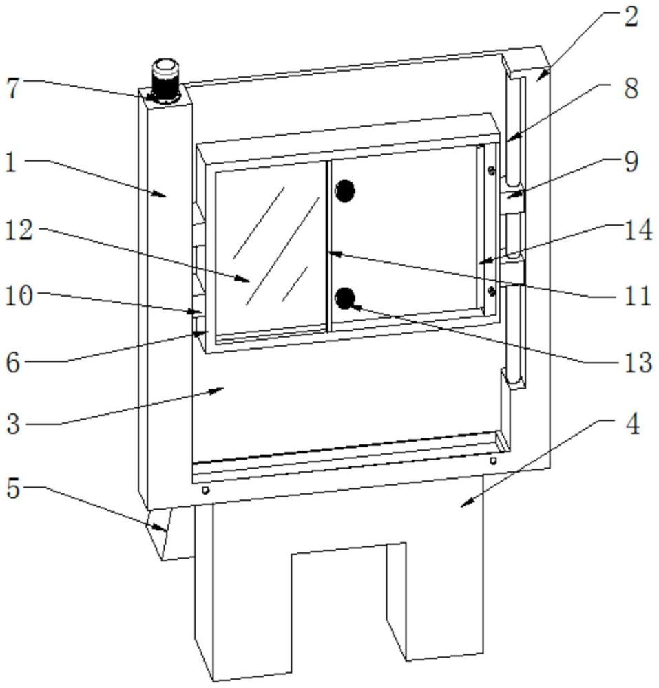 一種具有折疊結(jié)構(gòu)的美術(shù)設(shè)計(jì)插圖裝置