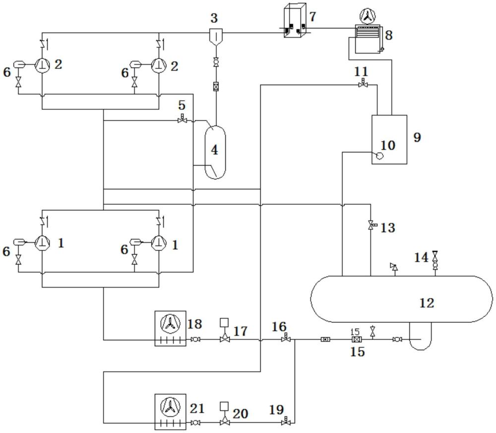 一種基于制冷劑R469A的深冷系統(tǒng)的制作方法