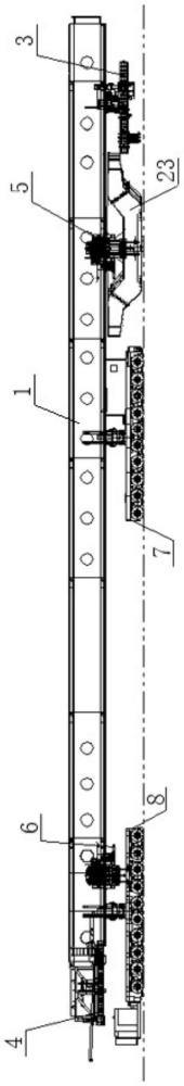 一種單臂架橋機(jī)組轉(zhuǎn)場過受限空間的施工方法與流程