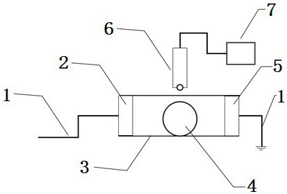 一種在線檢測滌綸無油絲或少油絲的系統(tǒng)的制作方法