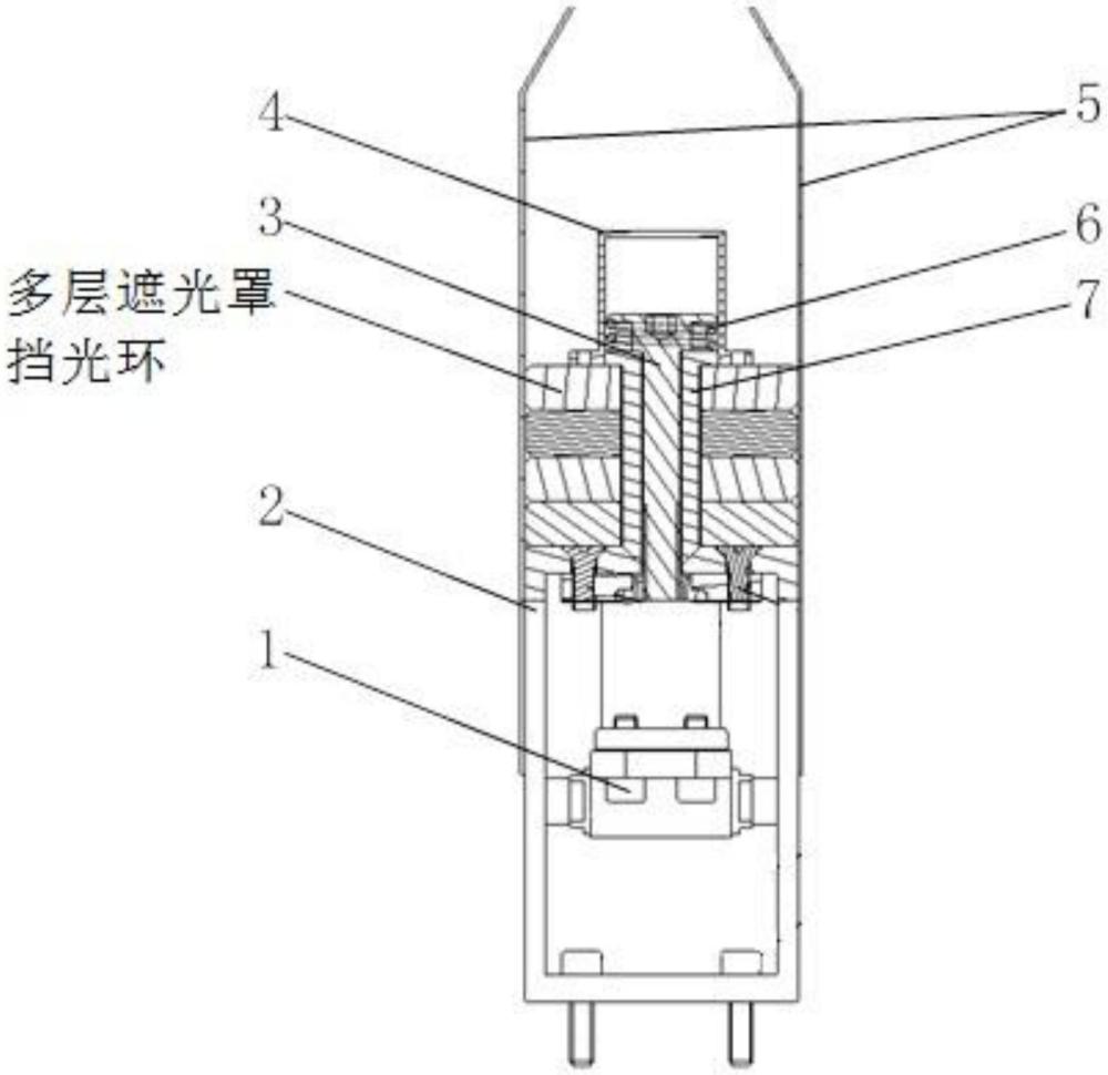 一种用于柔性可展遮光罩顺序释放的抗剪锁定结构的制作方法