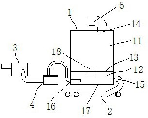 一種消聲器、排氣降溫系統(tǒng)及車輛的制作方法