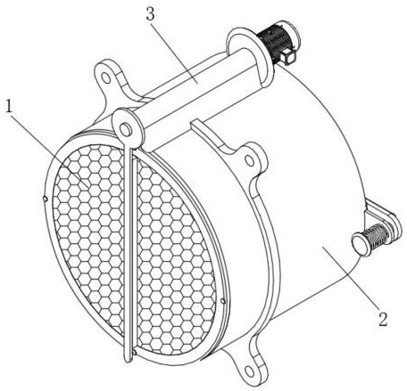 一种建筑通风口的内置过滤结构的制作方法