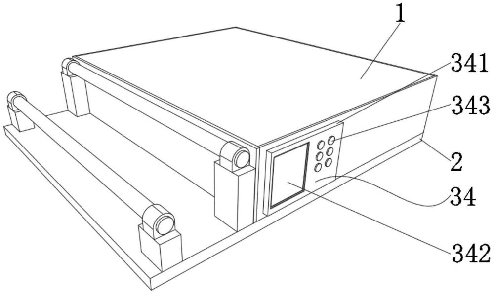 一種塑料包裝制品的印刷加工裝置的制作方法