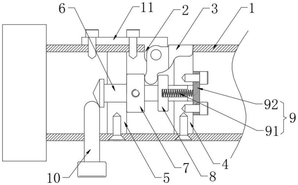 一種紙管機(jī)內(nèi)漲軸機(jī)構(gòu)的制作方法