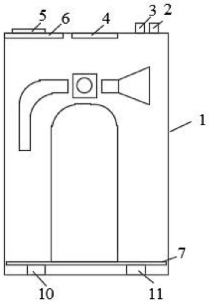 一種具有實(shí)時(shí)監(jiān)測(cè)功能的滅火器箱的制作方法