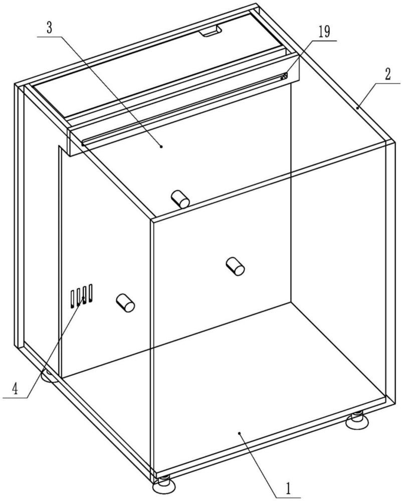 用于生態(tài)缸的保濕結(jié)構(gòu)的制作方法