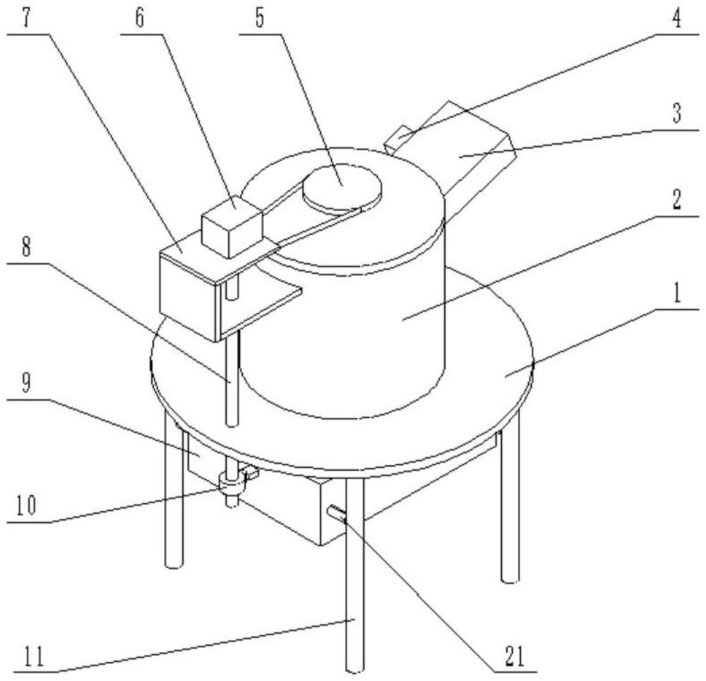 干粉涂料混合機(jī)的制作方法