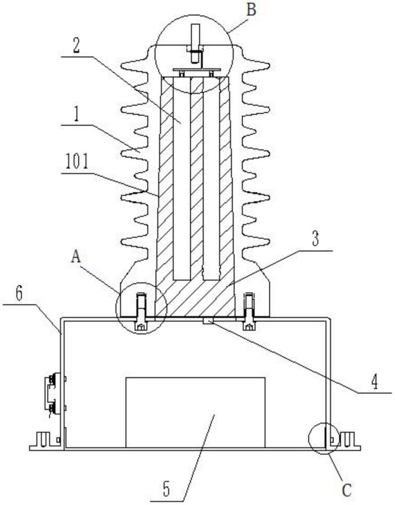 一種交直流共用電壓傳感器的制作方法