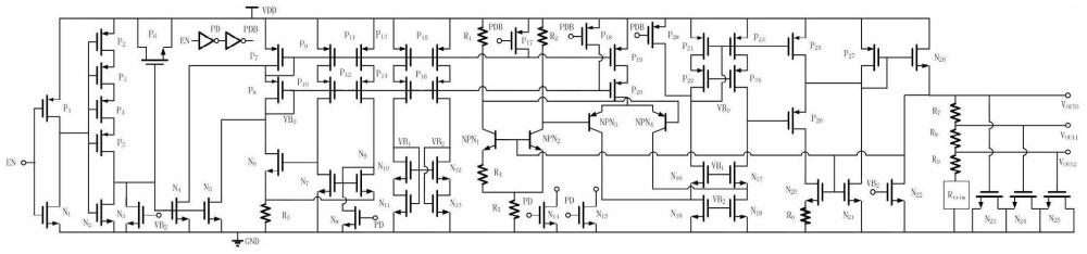 一種帶電流驅(qū)動能力的帶隙基準電路