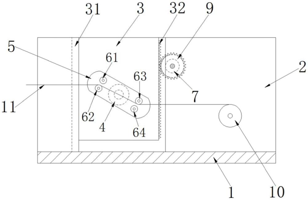 一種全棱鏡反光膜收卷用張力調(diào)節(jié)結(jié)構(gòu)的制作方法