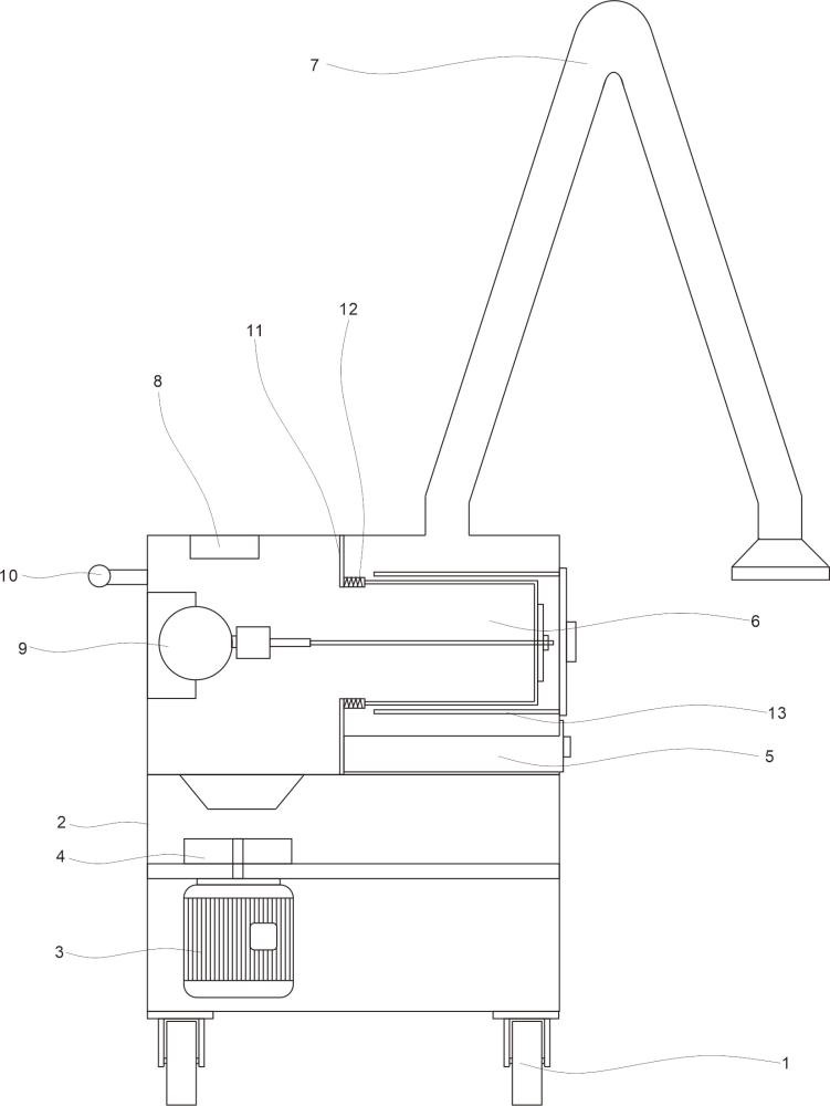 一種移動式電焊煙塵凈化設備的制作方法