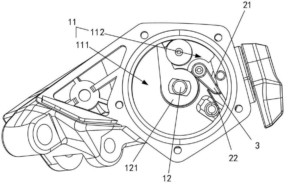 一種阻尼器、后撥鏈器及人力車輛的制作方法