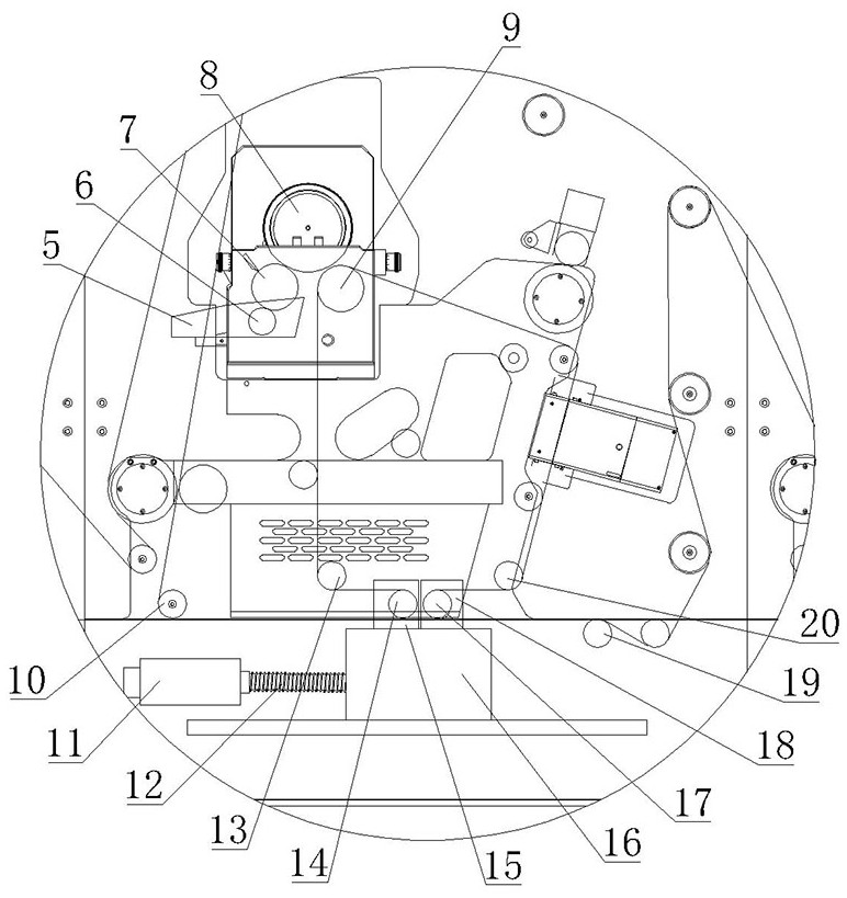 全輪轉(zhuǎn)、間歇印刷可換式多機(jī)組印刷機(jī)的制作方法