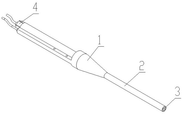 一种用于超声速气流脉动压力测量的探针的制作方法