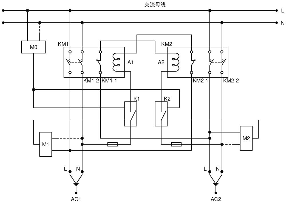 交流ATS双电源的自动切换装置的制作方法