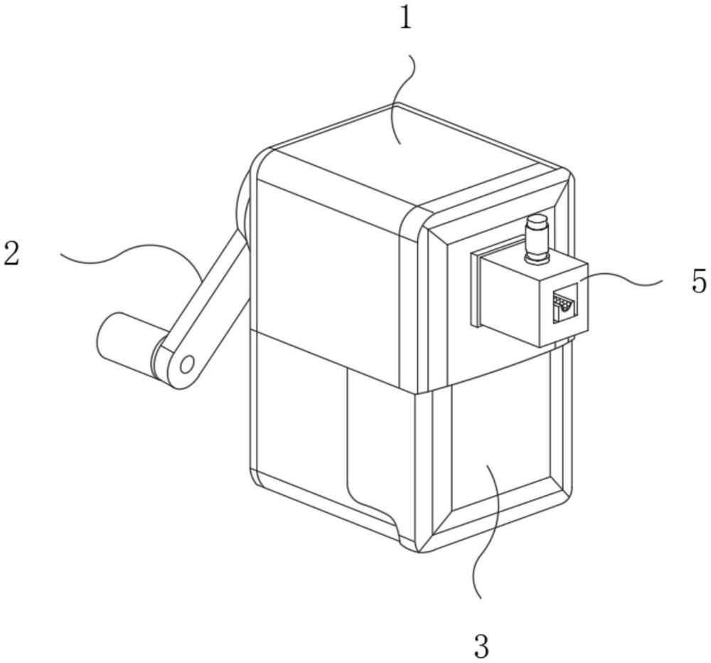 一種具有自動閉合功能的卷筆刀的制作方法