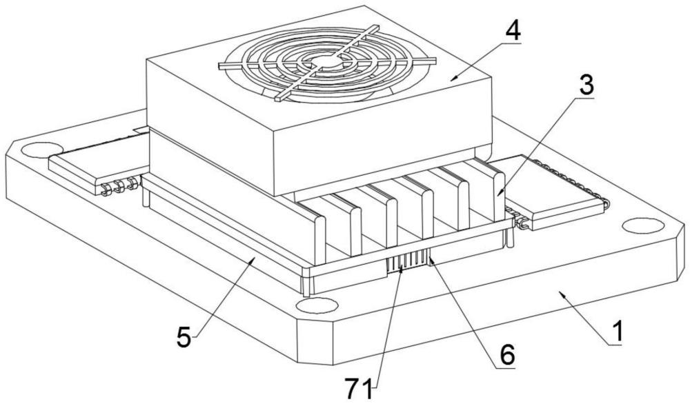 一種主機(jī)控制器散熱結(jié)構(gòu)的制作方法