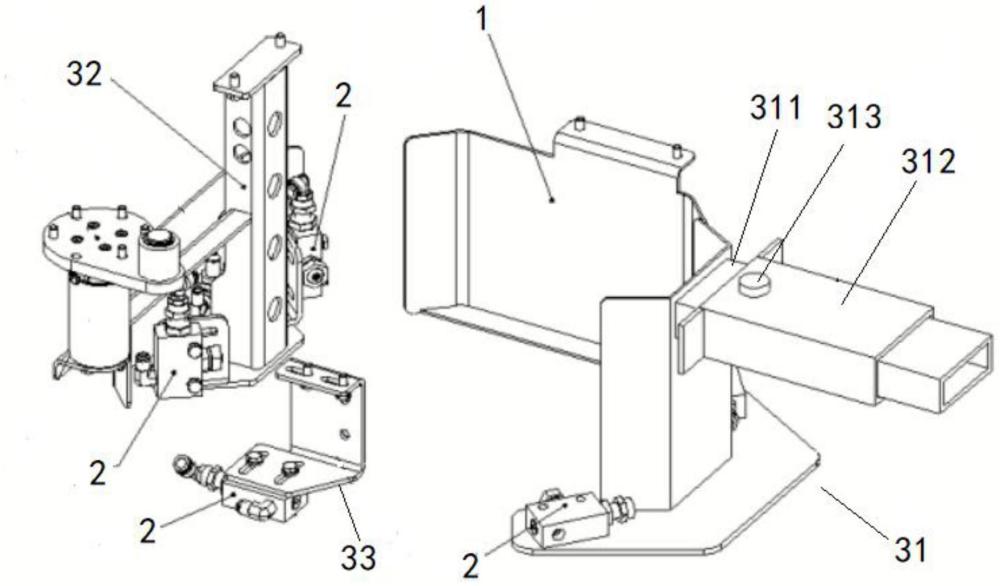 一种管具丝扣涂油装置及具有其的铁钻工的制作方法