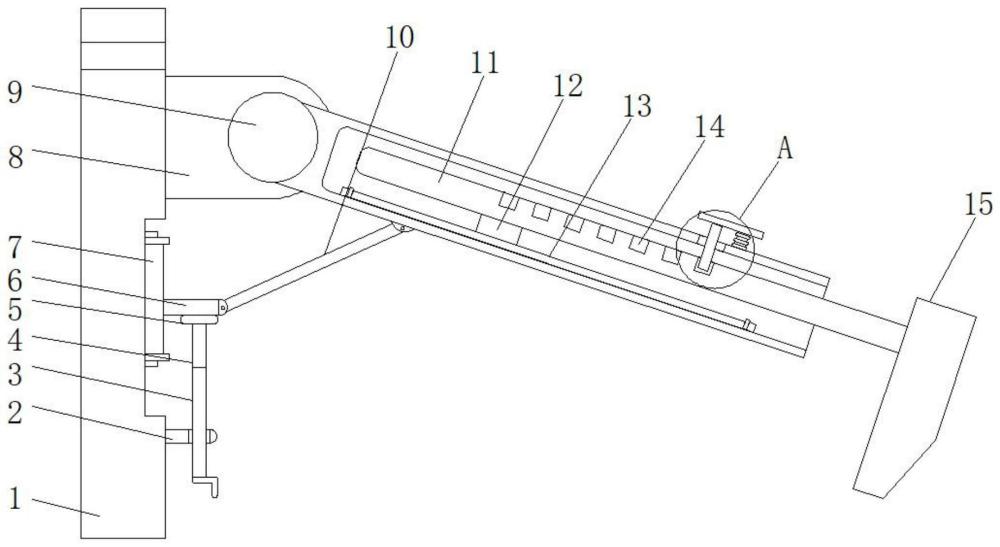 一種注塑機(jī)料斗支撐機(jī)構(gòu)的制作方法