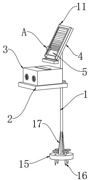 一种声光驱鸟器用防护机构的制作方法