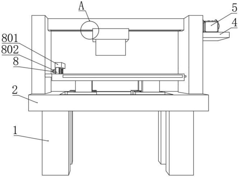 一种具有防护结构的机械模具机床的制作方法