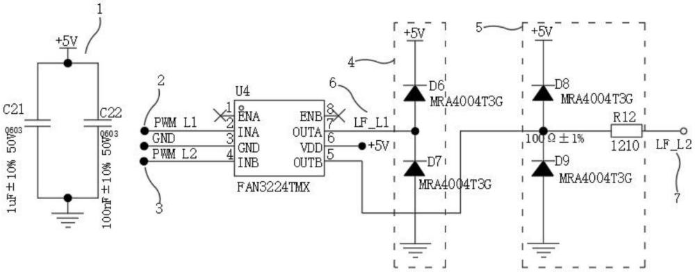 一種增強(qiáng)LF發(fā)送功率的電路的制作方法