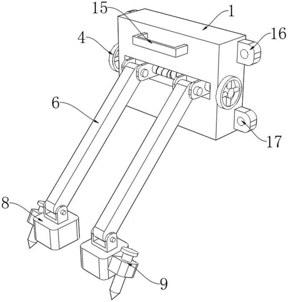 一种房建施工基架支撑加固装置的制作方法