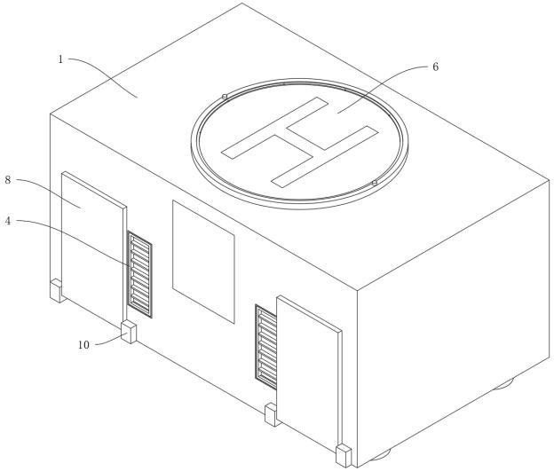 一種充電式無人機(jī)智能停機(jī)坪的制作方法