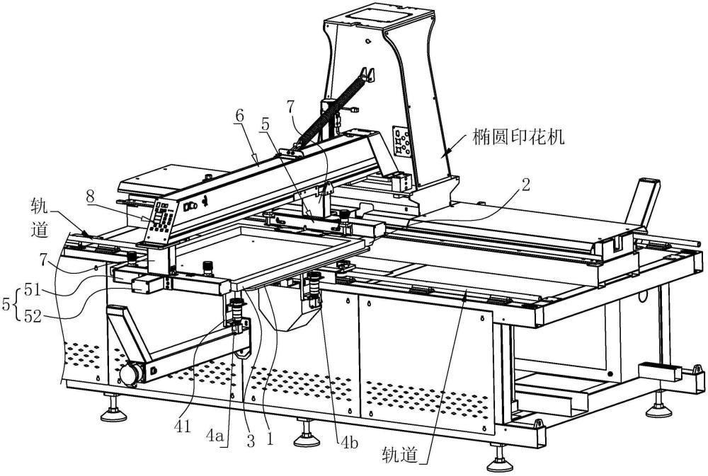 一種橢圓印花機(jī)的網(wǎng)版自動(dòng)對(duì)位裝置及對(duì)位方法與流程