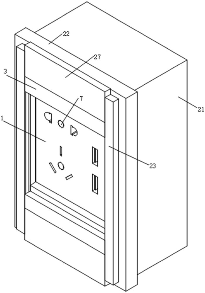 具有USB接口結(jié)構(gòu)的多孔開關(guān)插座的制作方法