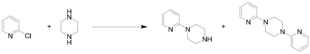 一种1-(2-吡啶基)哌嗪的制备方法与流程