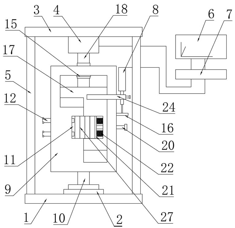 一种3D打印混凝土界面剪切性能测试装置及方法