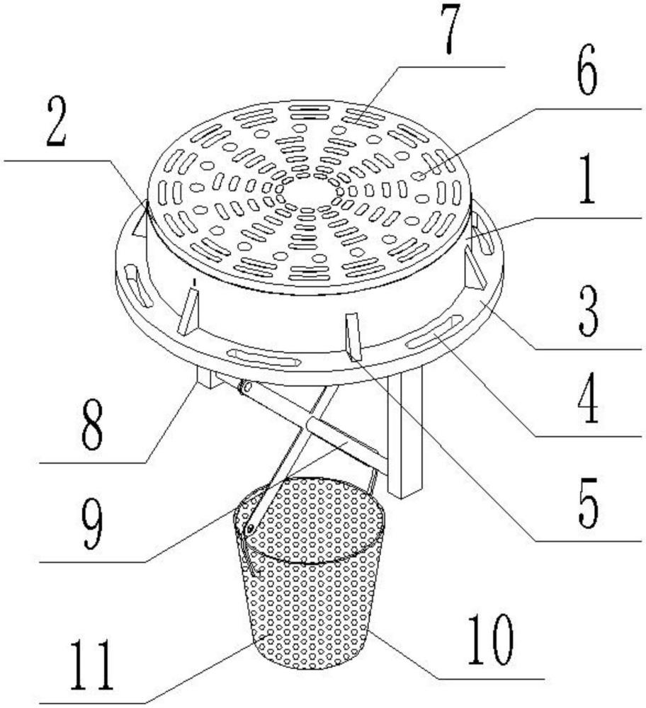 一种防堵井盖的制作方法