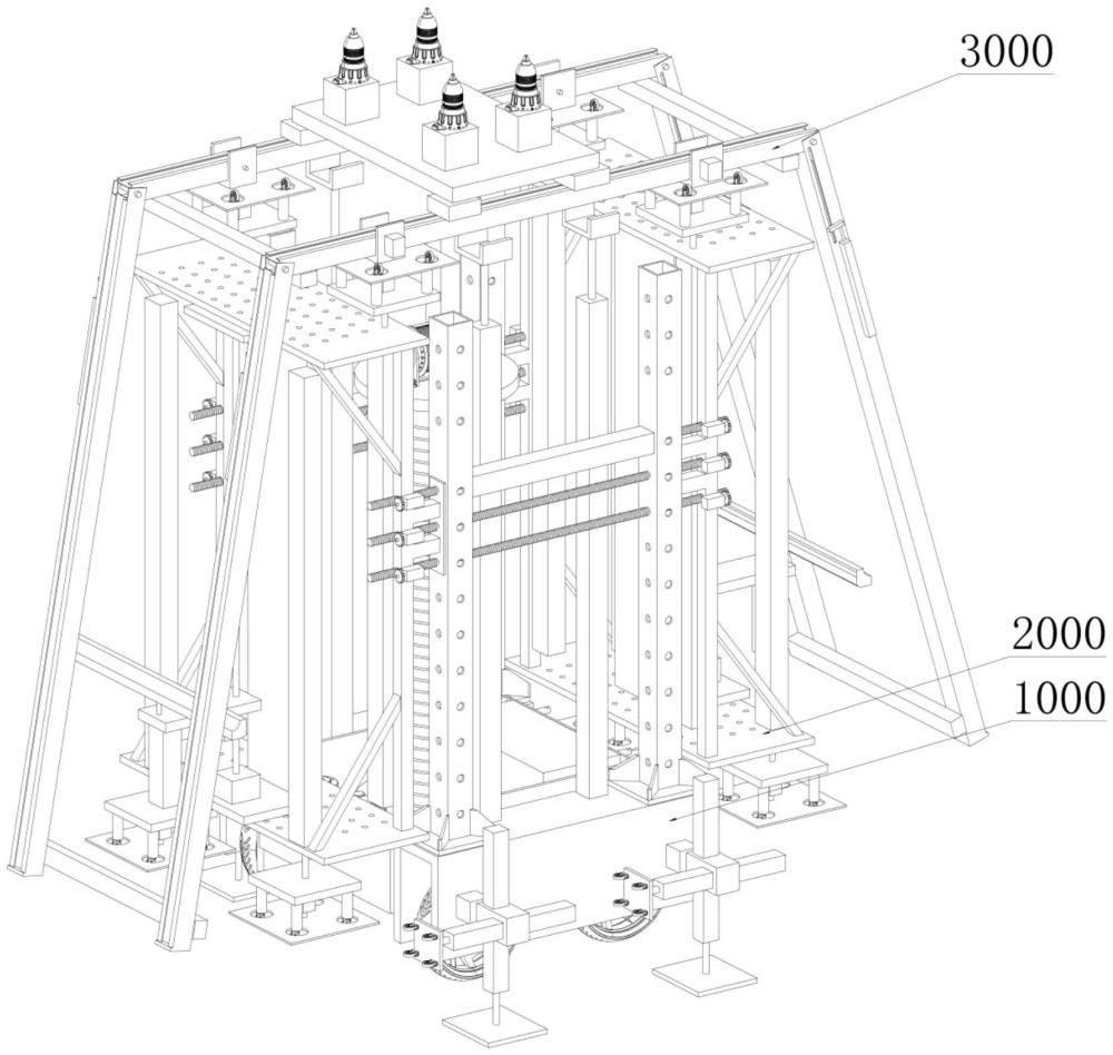 一種樹屋型建筑組合式自頂升天花板分散施工機器人及方法與流程