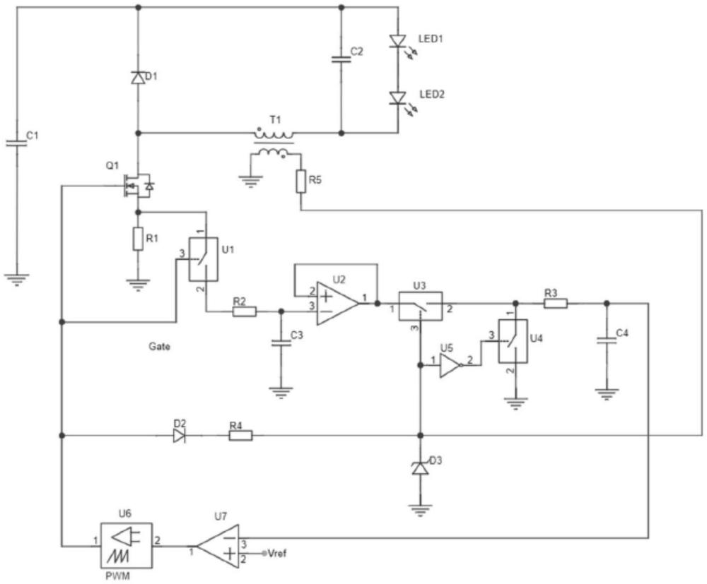 一種具備多模式電流采樣的新型LED驅(qū)動(dòng)電路的制作方法