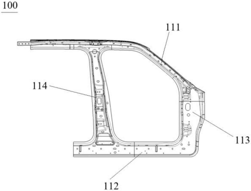 一種車身門環(huán)結(jié)構(gòu)及車輛的制作方法