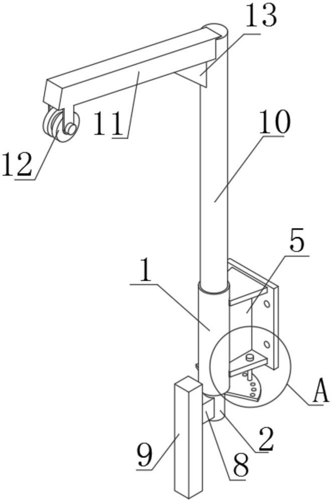 一種推流器安裝架的制作方法