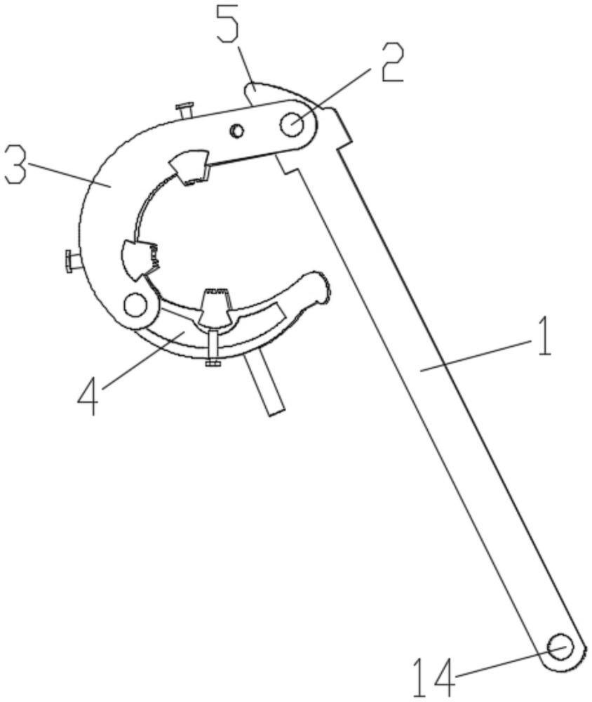 多功能重型鉆桿鉗的制作方法