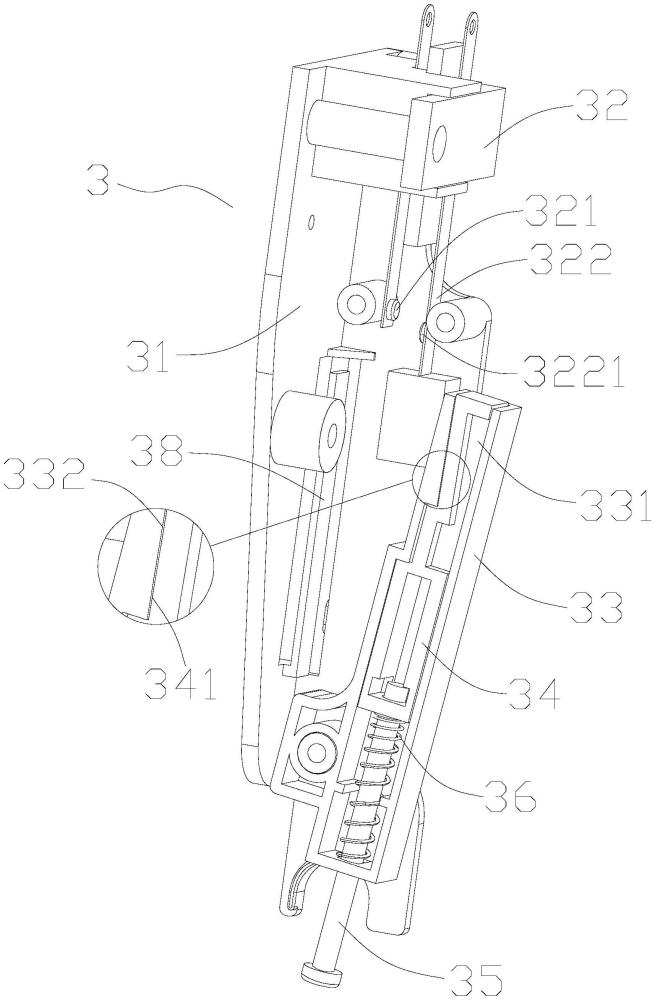 一種可調(diào)式開(kāi)關(guān)、門體結(jié)構(gòu)及消毒柜的制作方法