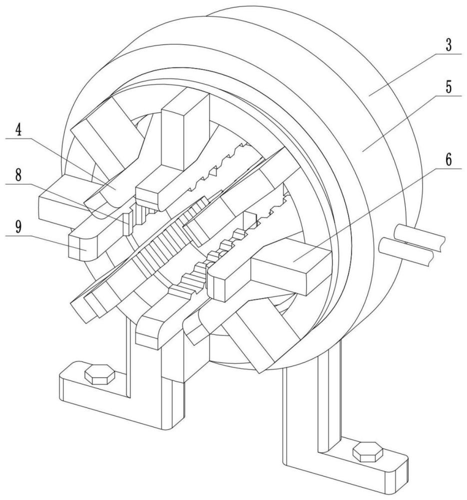 一種汽車阻尼器外套加工裝置的制作方法