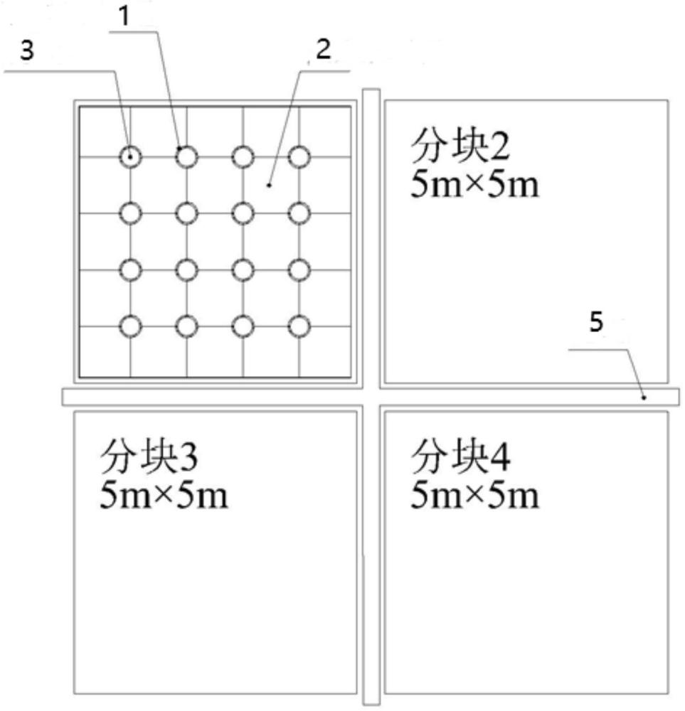 一種黃土場(chǎng)地防塌陷裝置及安裝設(shè)備