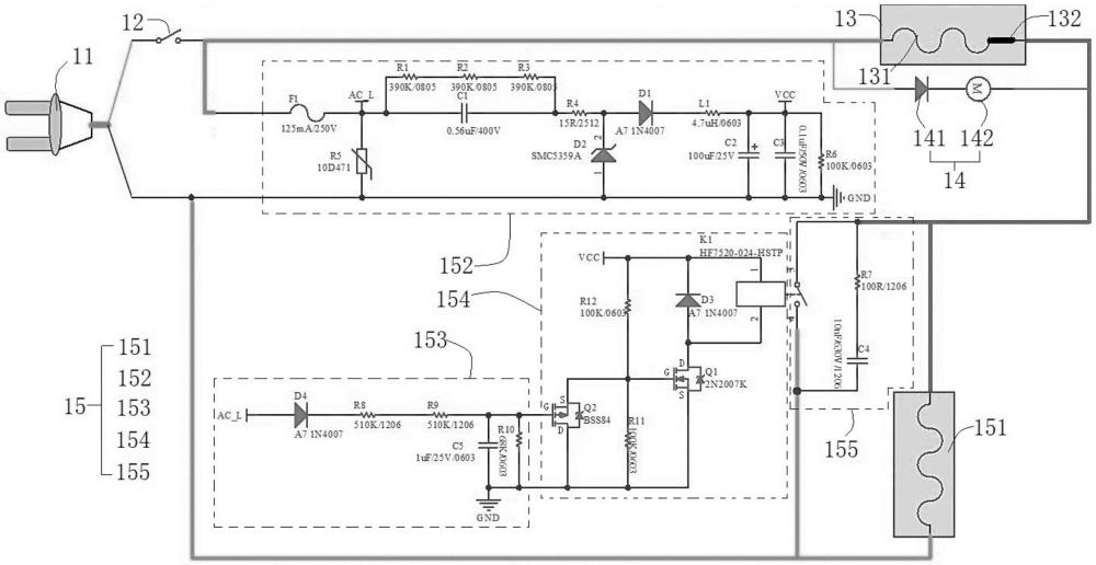 基于自動分壓的多電源掛燙機(jī)控制電路及多電源掛燙機(jī)的制作方法