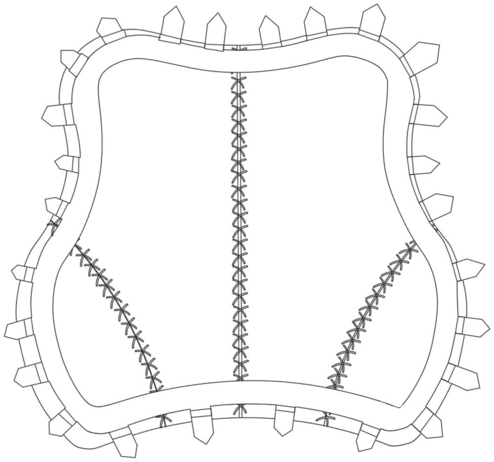 盔甲部件內(nèi)襯結(jié)構(gòu)的制作方法