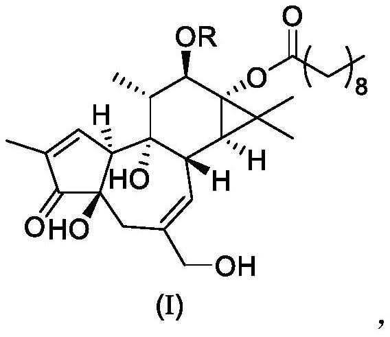 一種13-O-癸?；?佛波醇酯類衍生物及其制備方法和在制備抗腫瘤藥物中的應(yīng)用